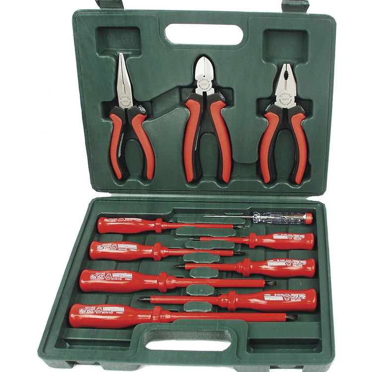 Brüder Mannesmann Bruder Mannesmann VDE SCHRAUBENDE TACK SET 11-PIEFE 11240