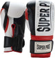 Super Pro Combat Gear (Thai) Boxhandschuhe Bruiser Schwarz Rot Weiß 18oz