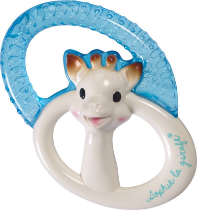 Kühlender Beißring Sophie die Giraffe – kühlender Beißring – Baby-Beißspielzeug – zum Zahnen – Mutterschaftsgeschenk – Babyparty-Geschenk – in weißer Geschenkbox