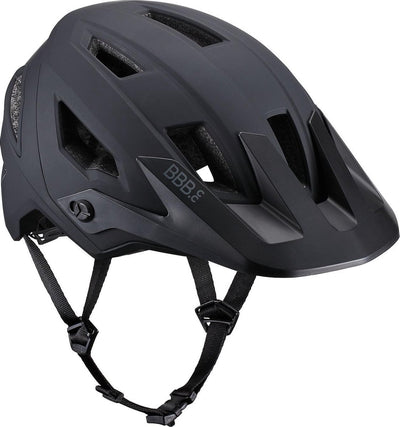 BBB Cycling Shore Mountainbike-Helm – Fahrradhelm Erwachsene – Sporthelm – Mattschwarz – Größe M – BHE-59