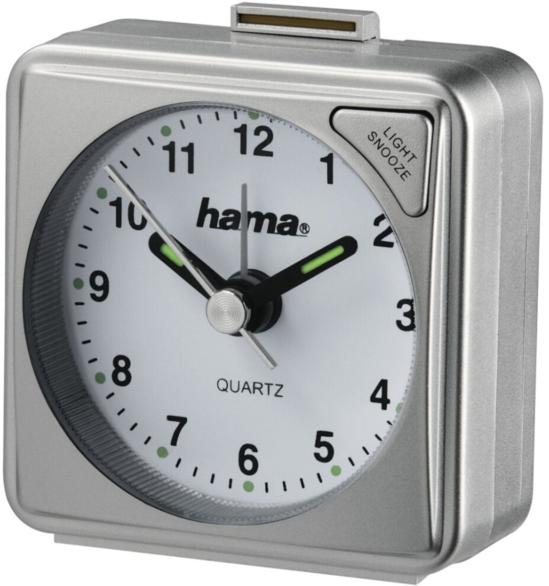 Hama Wecker – A50 – Reisewecker – Silber
