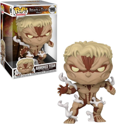 Supergroßer Jumbo-Pop „Attacke auf Titan“ von Funko! Vinylfigur gepanzerter Titan #1995
