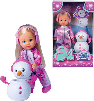 Evi Love Mini-Puppe mit Schneemann