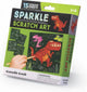 Crocodile Creek Sparkle Rubbelkarten Dino – 15 Karten