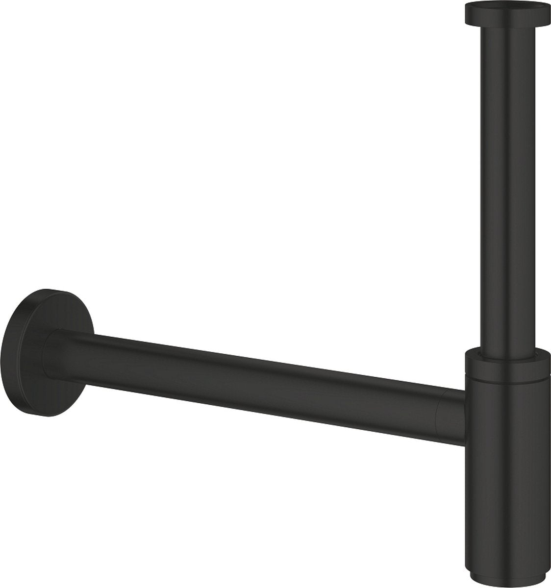 Grohe Waschbeckensiphon - 1 1 4 - Mattschwarz