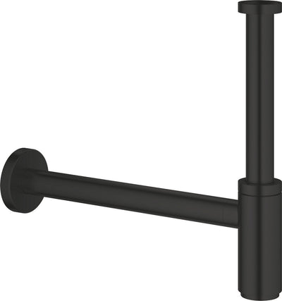 Grohe Waschbeckensiphon - 1 1 4 - Mattschwarz