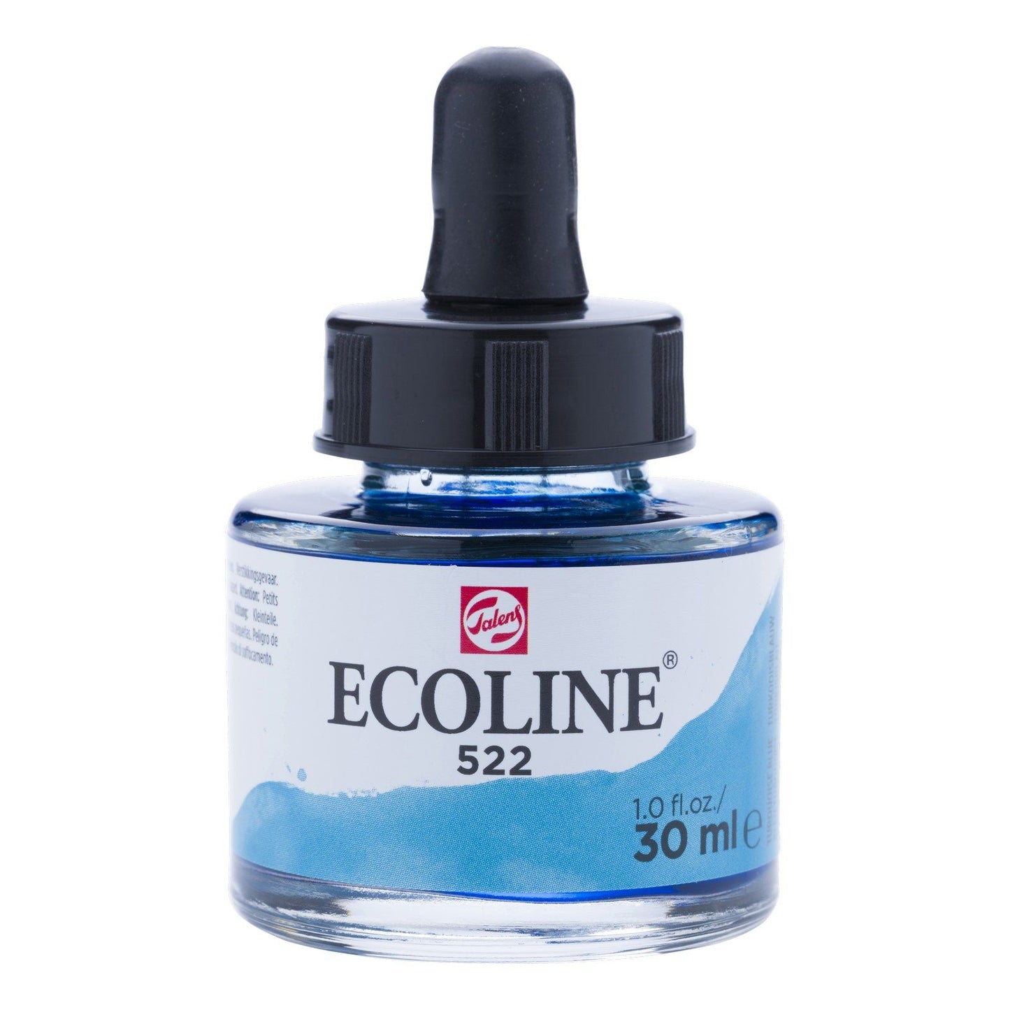 Ecoline • flüssige Aquarellflasche 30 ml Türkisblau 522