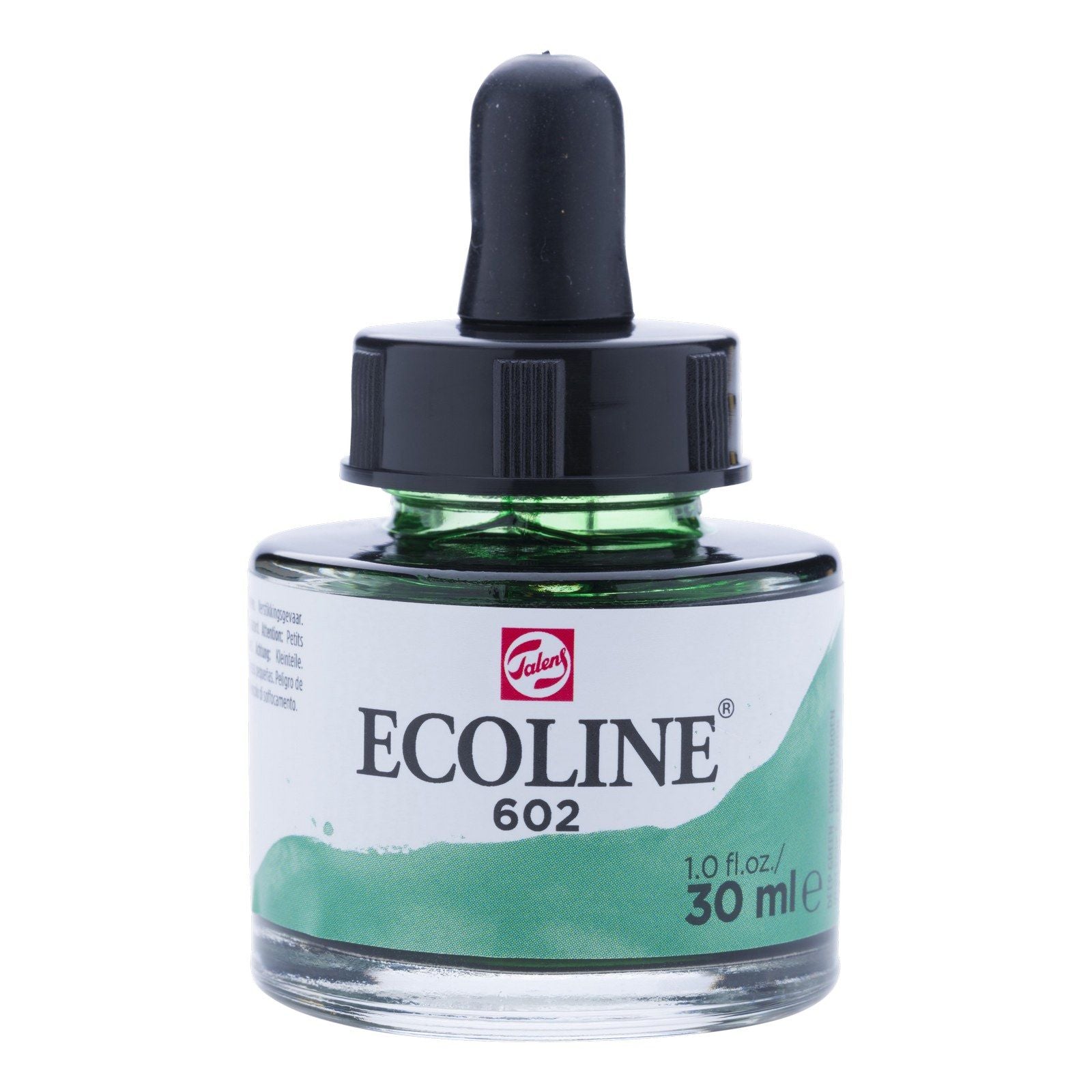 Ecoline • flüssige Aquarellflasche 30 ml dunkelgrün 602