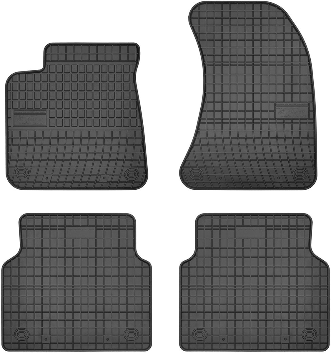 Frogum Gummimatten Audi A8 (D4) 2010-2017 -