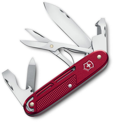 Victorinox Synergy x Alox Taschenmesser - 10 Funktionen - Rot