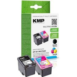 Tintenpatrone kmp HP 301 Schwarz, Cyan, Magenta, Gelb
