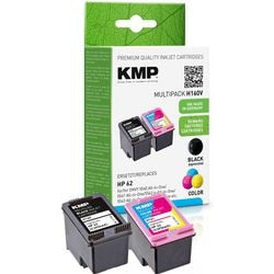 Tintenpatrone kmp HP 62 Schwarz, Cyan, Magenta, Gelb
