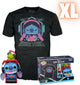 Funko Lilo Stitch Gamer Stitch mit Frosch – Pop! T-Shirt Herren Pop! - neutral - xl