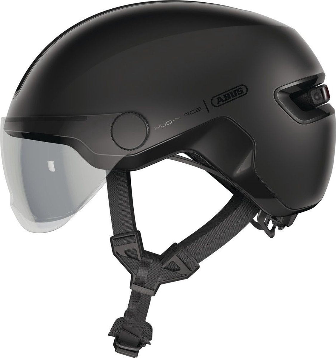 Abus-Helm Hud-y Ace Velvet Black M 54-58 cm
