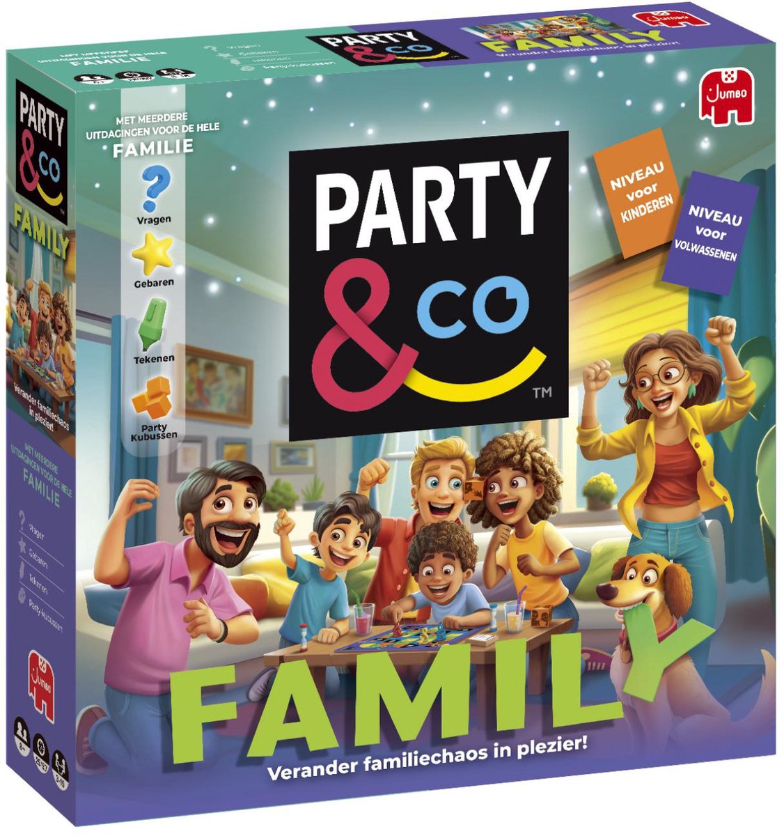 Jumbo Party Co Family Brettspiel