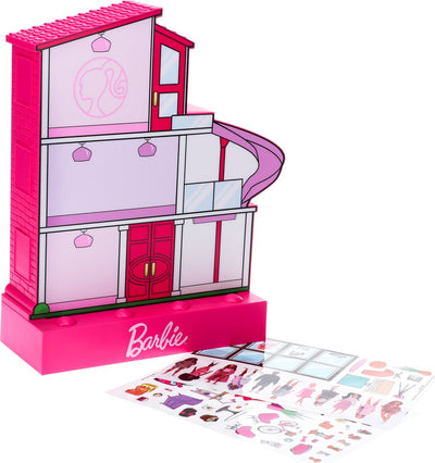 Paladone Barbie dekoriert Ihr Traumhaus mit rosa Aufklebern
