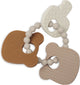 Jollein - Silikon-Beißring - Baby-Beißringe - 15x11x1cm - Teddybär