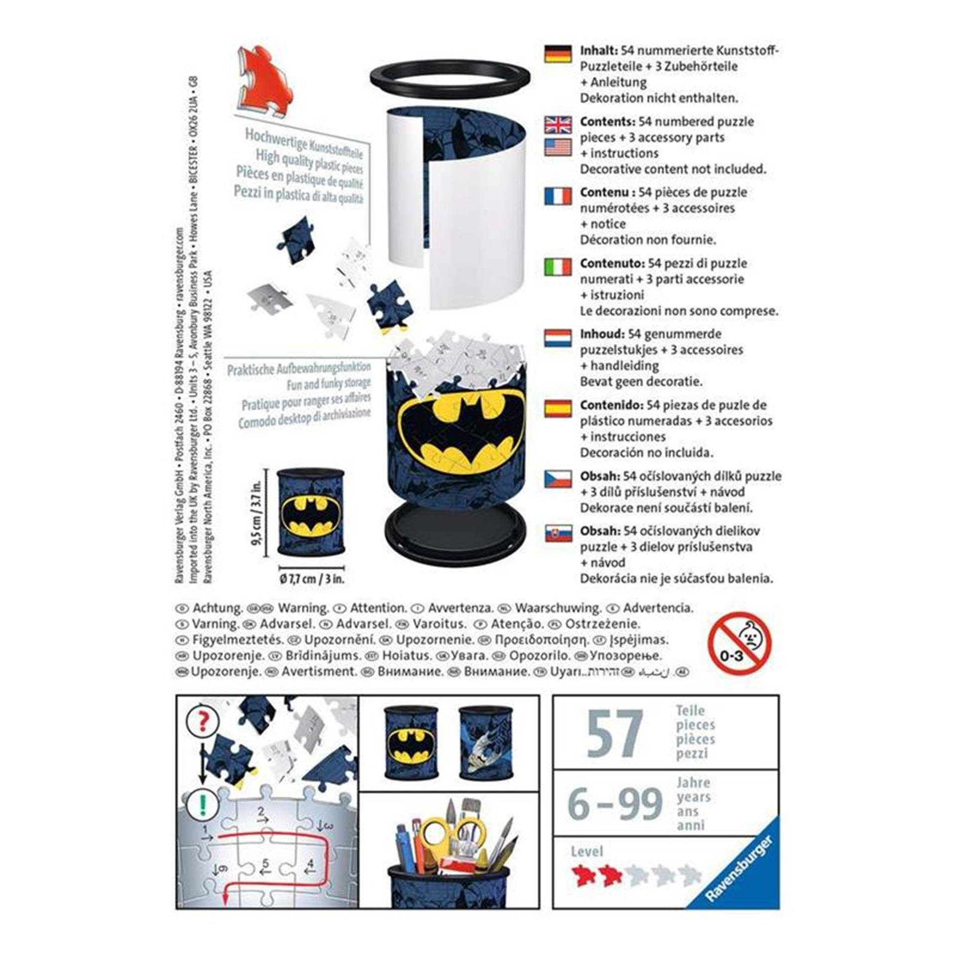 Ravensburger 3D-Puzzle Batman-Bleistiftbox