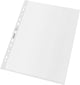 Leitz 100x Recycling-A4-Showtasche – Einsteckhüllen von 100 Mikron – 90 % recycelter Pre-Consumer-Kunststoff – transparent