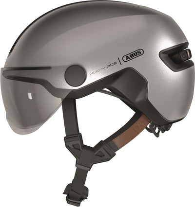 Abus Helm Hud-Y Ace Glanz Silber L 57-61cm