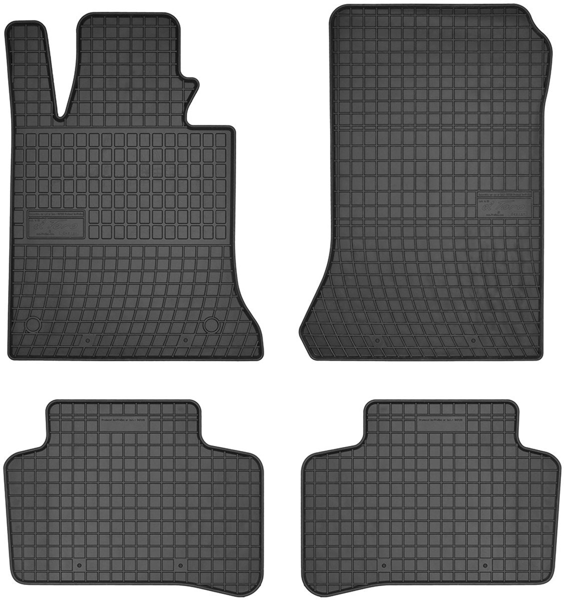 Frogum Gummimatten Mercedes GLK-Klasse X204 2008-2015 -