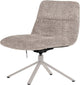 Woood Soren Drehsessel verstellbar – wollig – grau – 82 x 73 x 62