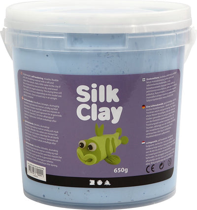 Silk Clay®, neonblau, 650 gr 1 Eimer