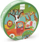 Scratch-Contour-Puzzle - Safari - 31x24cm - 30 Stück - 3+