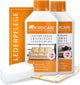 Nordicare Lederpflegeset (250 ml) für Auto, Sofa und Möbel, Lederreiniger zur Lederpflege, Lederpflegeset, Lederreinigung, Lederpflege Sofa, Lederreiniger, Lederpflege Auto