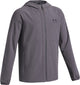 Under Armour Jungen-Sportjacke „UA Vibe Woven Windbreaker – Grau“ – Castlerock – Schwarz