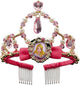Verkleidung Disney Dornröschen Aurora Tiara Krone Kinder – rosa