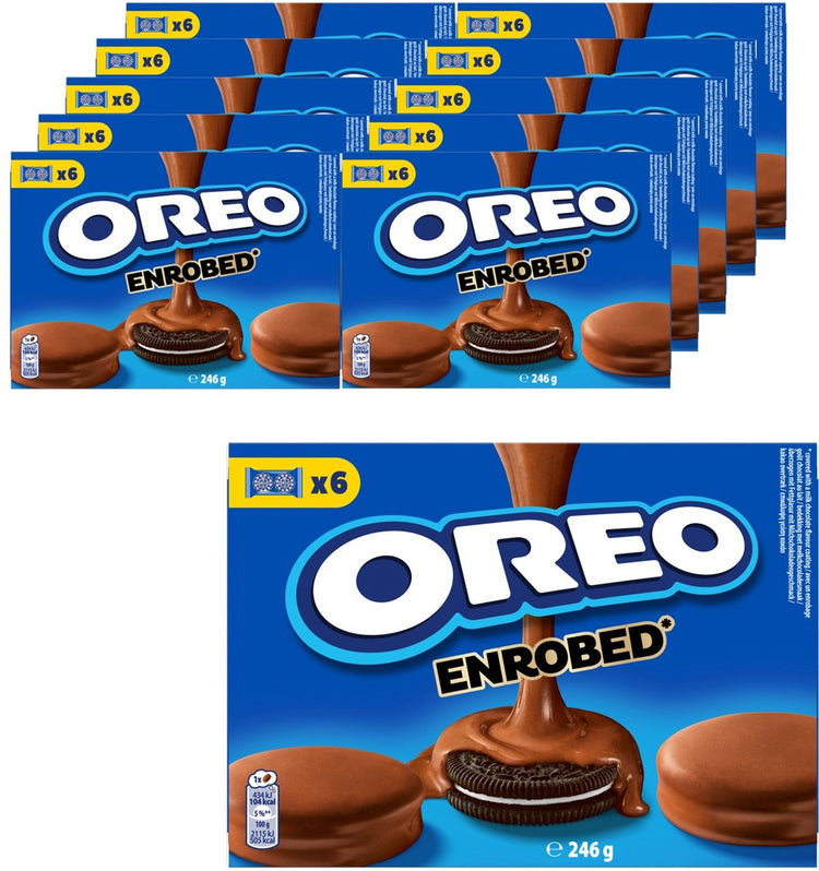 Mit Oreo überzogene Milchschokolade (10x 246gr)
