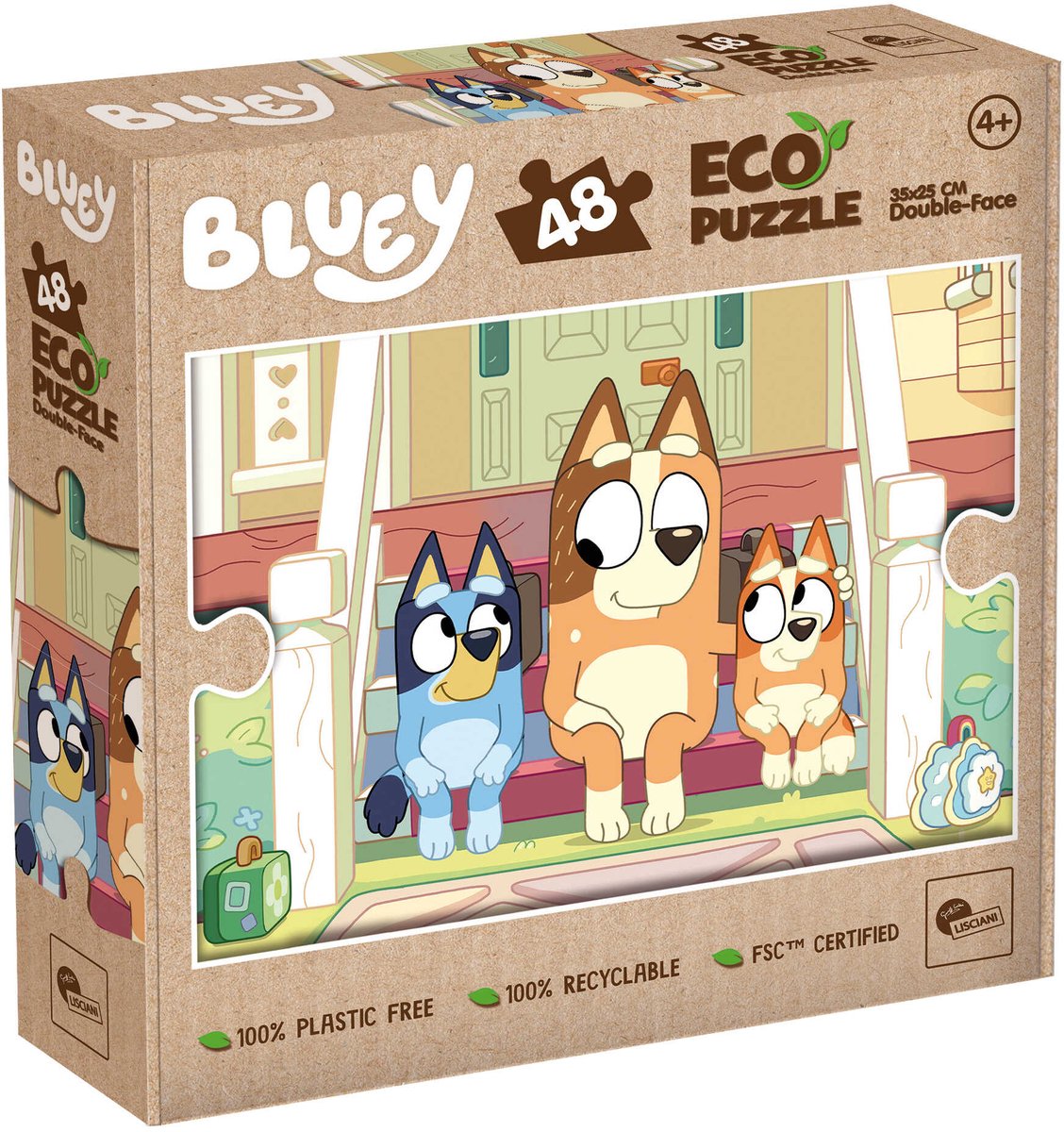 Lisciani Bluey Eco Puzzle Mini df 48