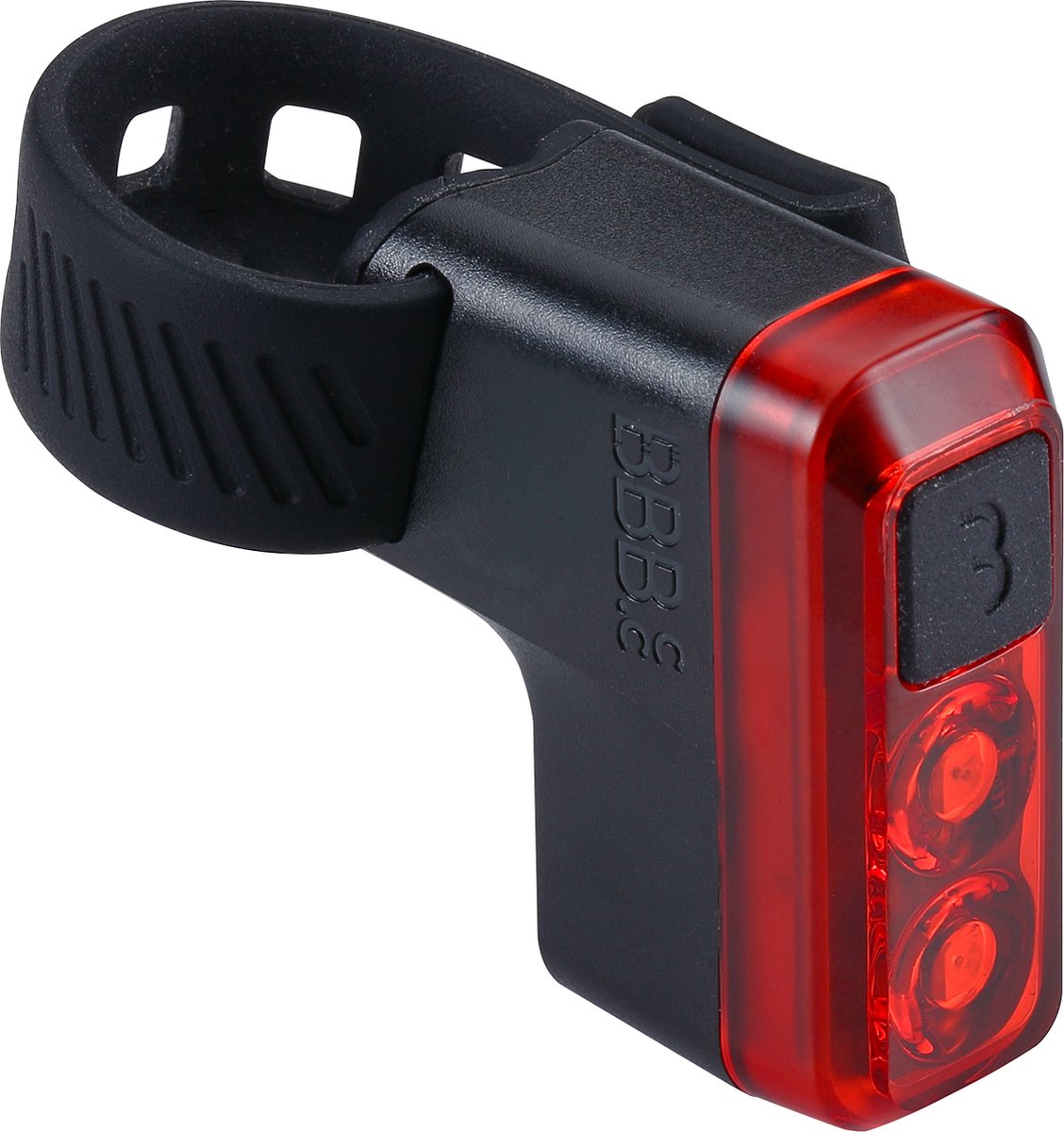 Bbb Cycling Salute Fahrradrücklicht – USB wiederaufladbare Fahrradbeleuchtung – kompaktes Rennrad-Rücklicht – 8 Lumen – 28-Stunden-Akku – wasserdicht – BLS-145