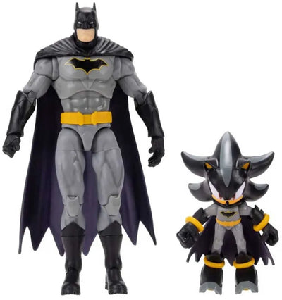 Jakks Sonic DC Shadow als Batman (6 cm) Batman (13 cm) mehrfarbige Figuren