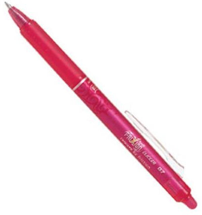 Pilot Frixion Kugelschreiber 0,7 mm Clicker – Schachtel mit 12 Stück – Rosa