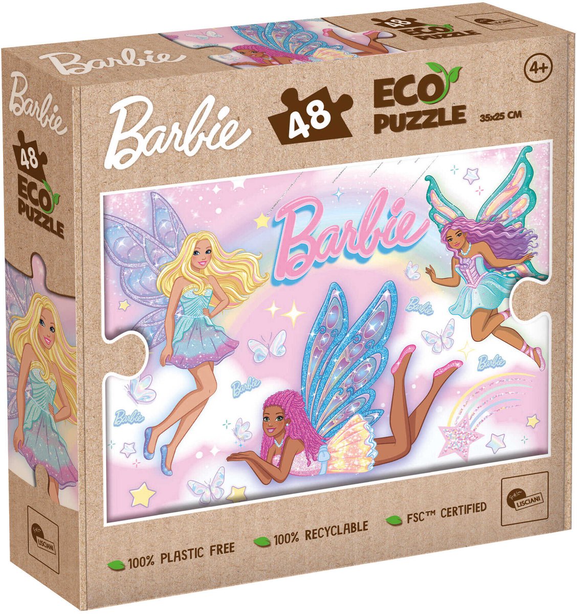 Lisciani Barbie Öko-Puzzle Mini 48