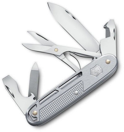 Victorinox Synergy x Alox Taschenmesser – 10 Funktionen – Silber