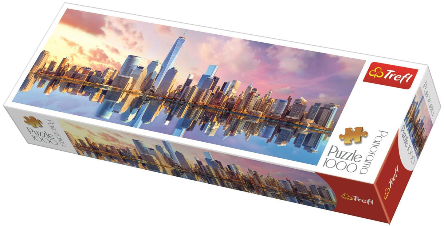 Puzzle 1000 Teile Panorama - Manhattan