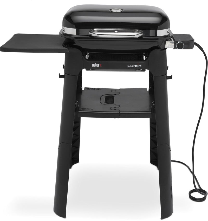 Weber Lumin Compact-Electric Barbecue mit Chassis