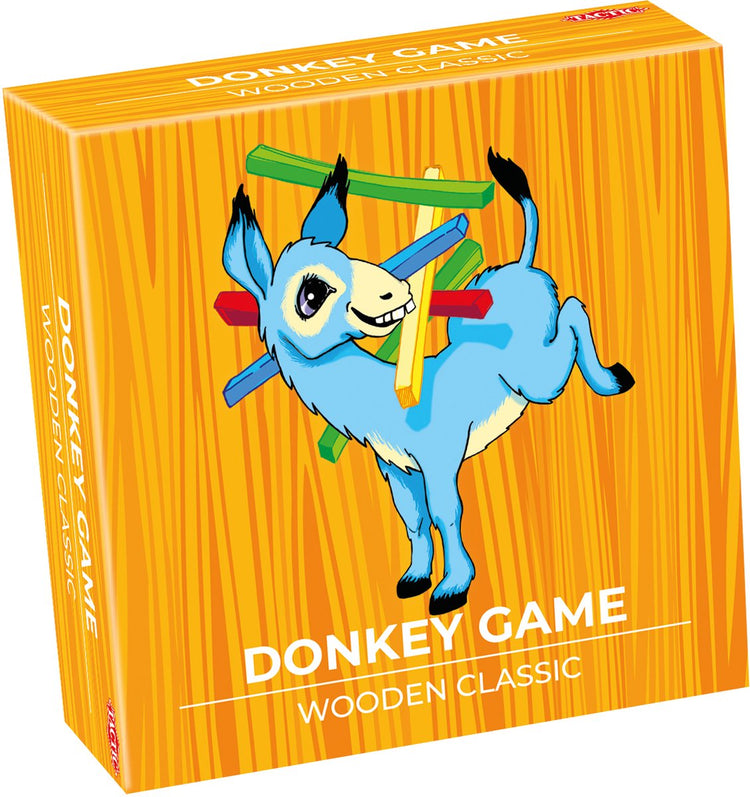 Taktik-Eselspiel – Brettspiel – Spieleklassiker – Geschicklichkeitsspiel aus Holz – ab 5 Jahren
