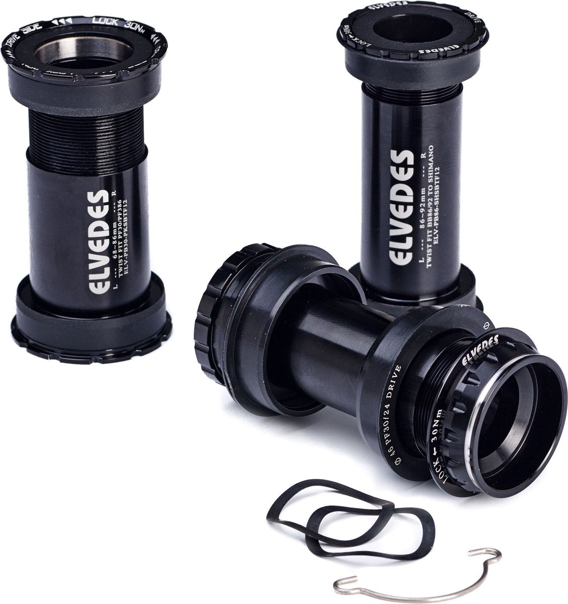 Tretlager Elvedes Twist Fit für Fatbike 100mm