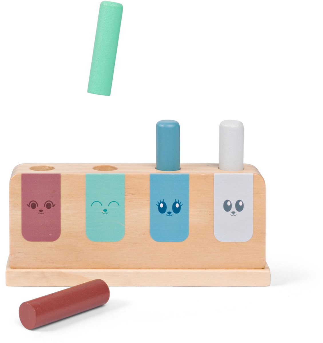 Bs Toys Holz-Pop-Up-Spiel – 5-tlg.