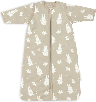 Jollein x Miffy Schlafsack Winter mit abzippbarer Hülle 110cm Miffy Snuffy - Olivgrün - Winterschlafsack