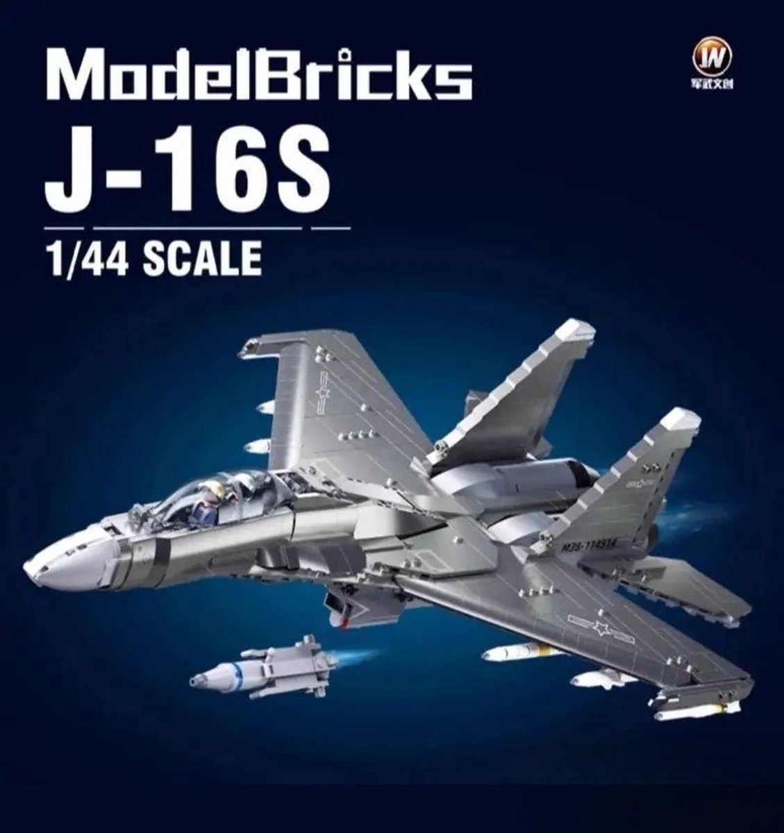 Sluban Model Bricks Flugzeugträger 1 44 J16 (M38-B1273)