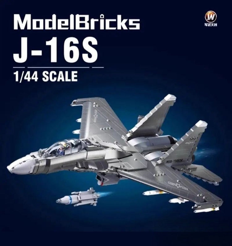 Sluban Model Bricks Flugzeugträger 1 44 J16 (M38-B1273)