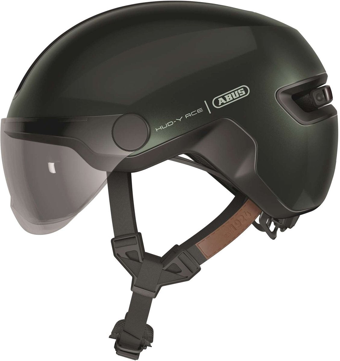 Abus Helm Hud-y Ace Moss Green L 57-61 cm