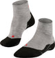 Falke TK5 kurze Anti-Blasen-Wandersocken aus dünnem Woll-Funktionsmaterial Herren grau - Größe 44-45