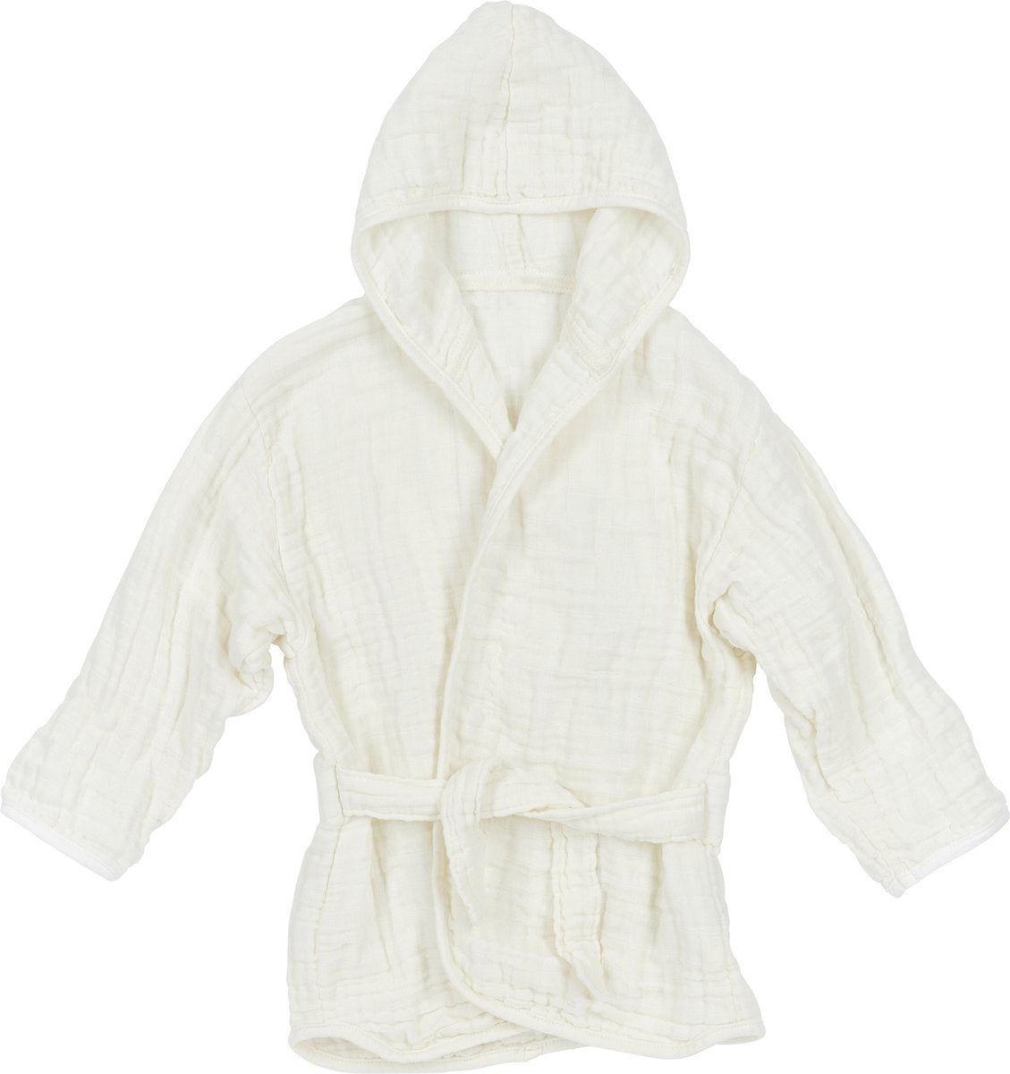 Meyco Baby-Uni-Bademantel – vorgewaschen, hydrophil – gebrochenes Weiß – 86 92