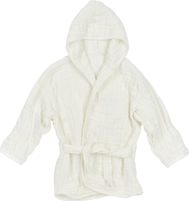 Meyco Baby-Uni-Bademantel – vorgewaschen, hydrophil – gebrochenes Weiß – 86 92